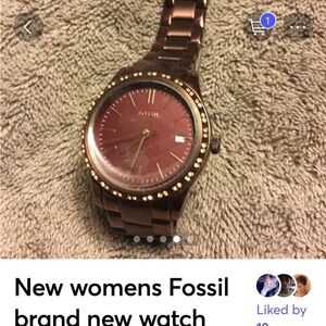 Brand new fossil watch new in box great present .
